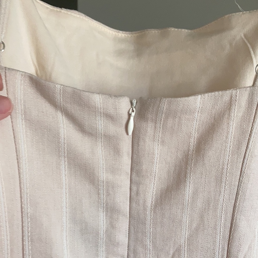 Blush Striped Bodycon Mini Dress - Picture 5 of 7